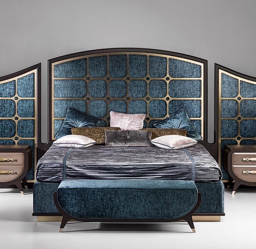 Prestige Мягкая скамья из ткани Gran duca Cve034 - Вид №2