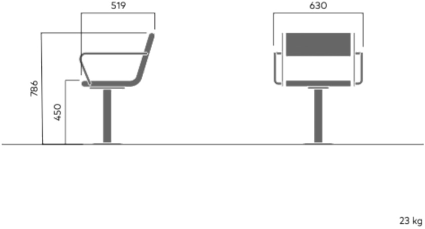 VESTRE Садовый стул из стали и дерева April sun-id-1451923 - Вид №12