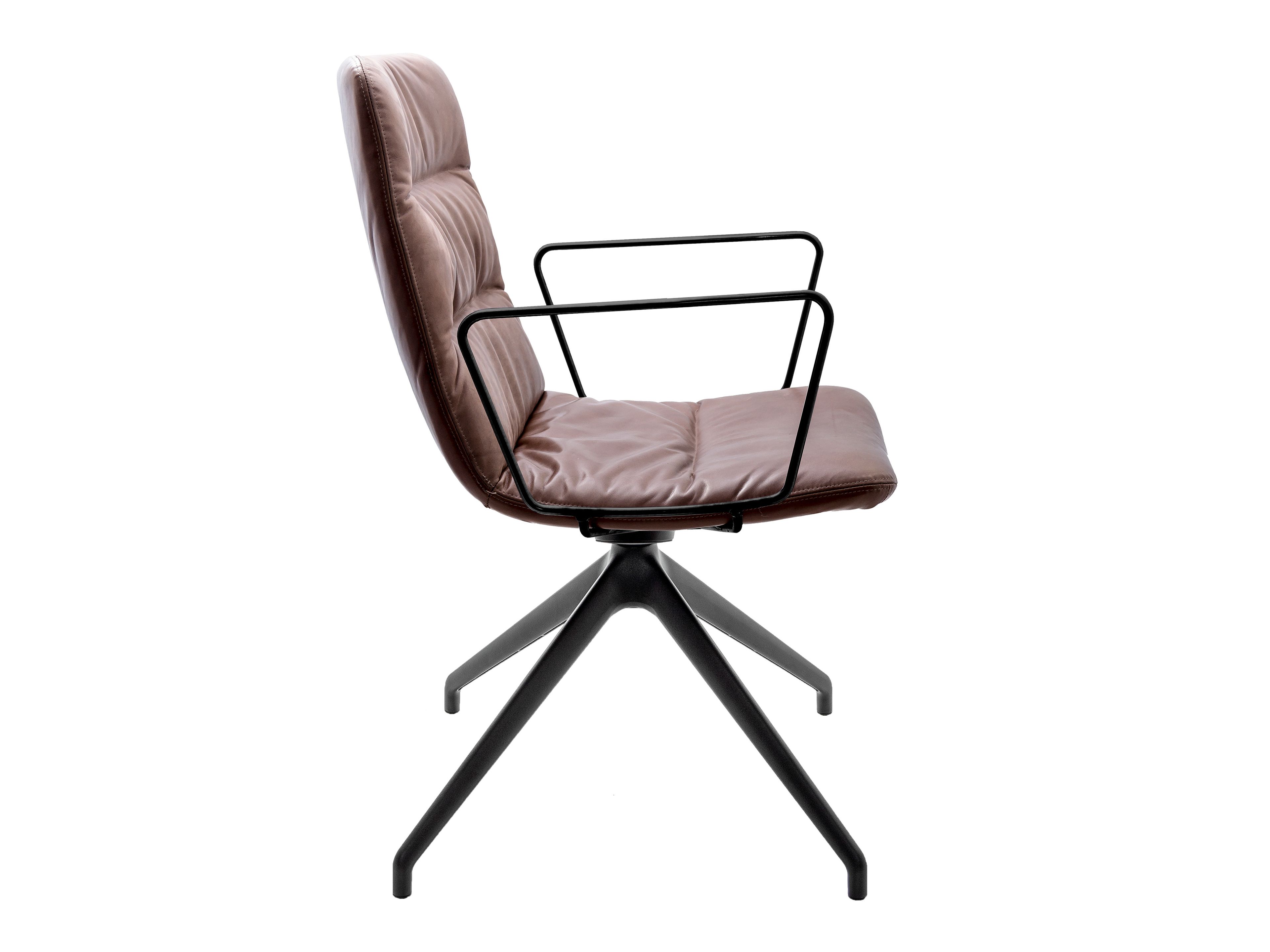 Мягкое вращающееся кресло с подлокотниками KFF Arva Light ARCH-00124312 - Вид №1