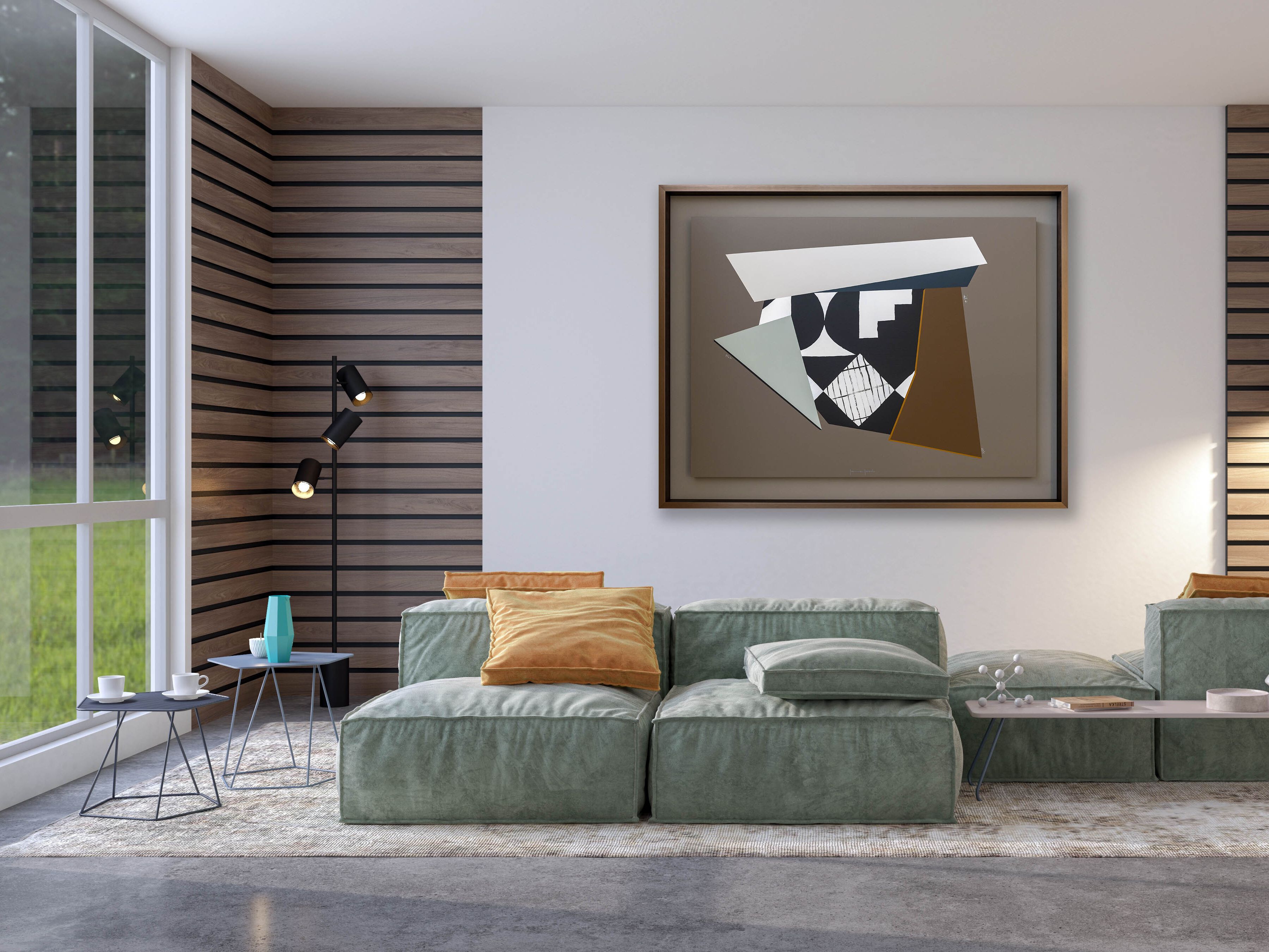 Деревянная рамка NOVOCUADRO ART COMPANY Хайме Хурадо ARCH-00001307 - Вид №1