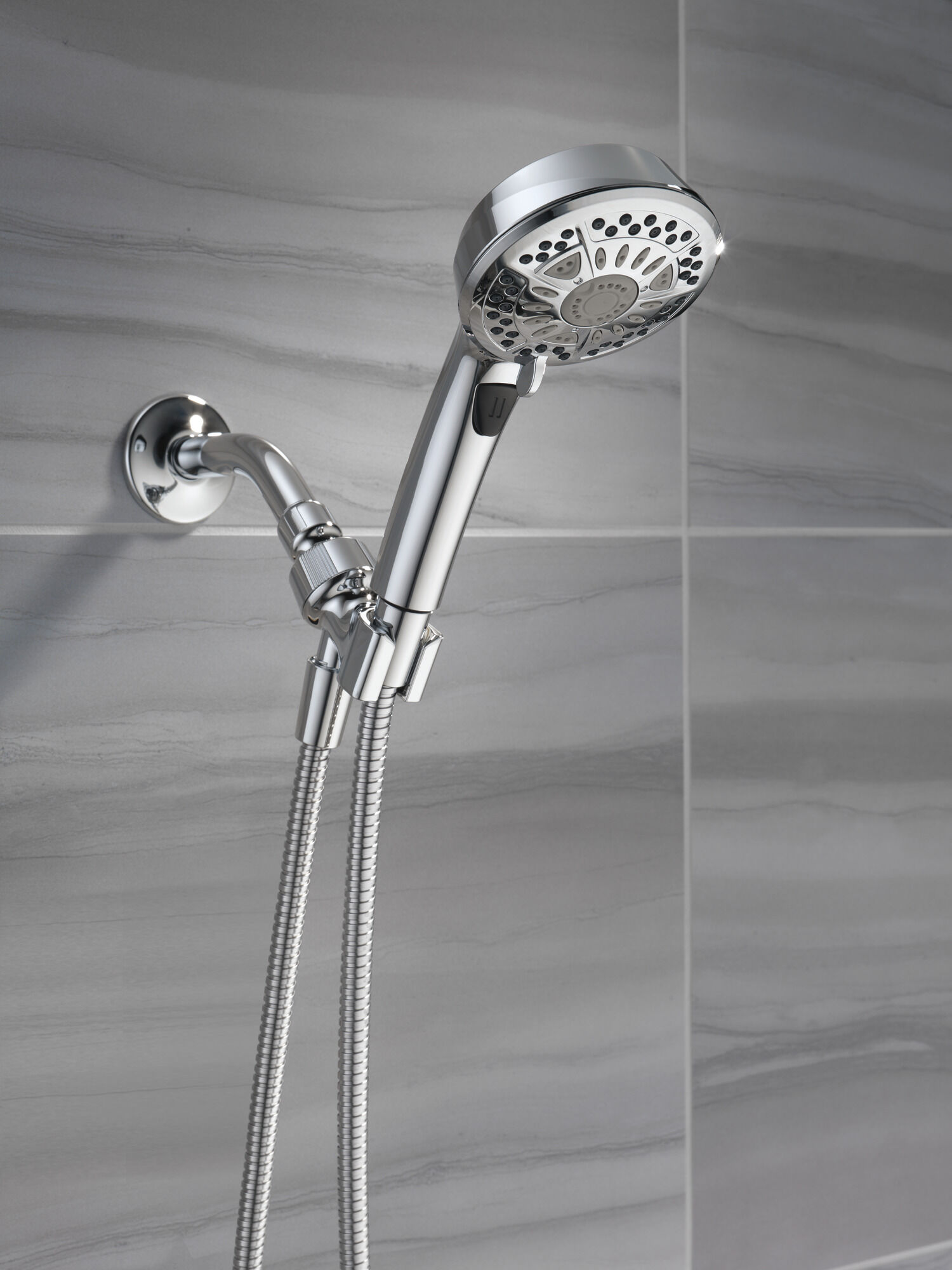 75601 7 Настройка ручного душа Delta Faucet Universal Showering Хром  - Вид №10