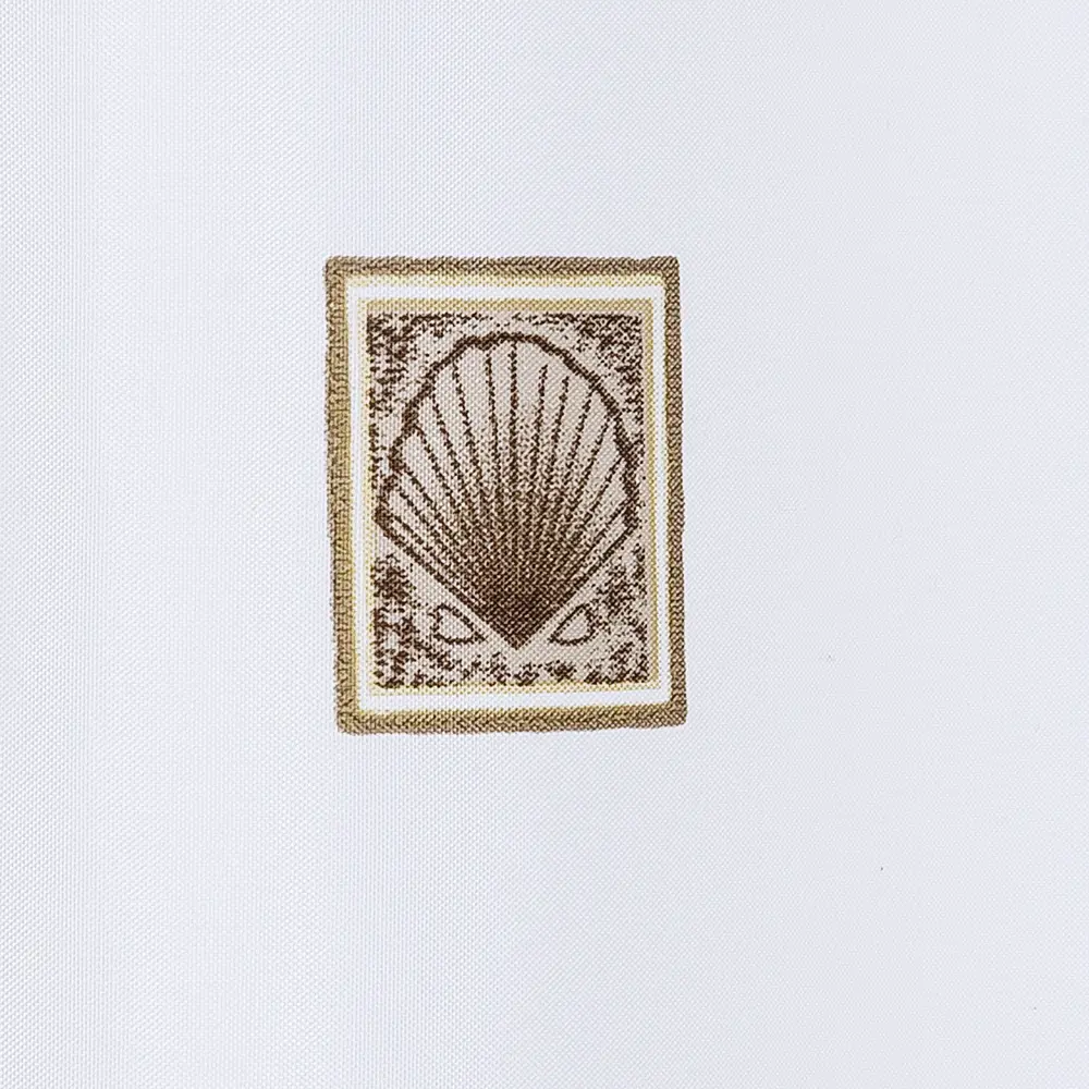 Штора для ванной комнаты «Zumrut» 180х200 см цвет коричневый Santreyd STLM-2126959 - Вид №1