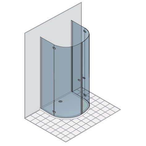 GFPMR Vertica collection Душевая кабина DUKA 44936 - Вид №1