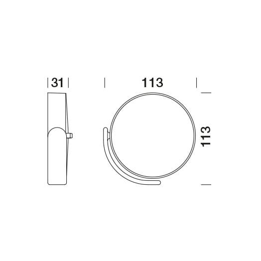 Алюминиевый поворотный наружный прожектор Platek ARCH-00035363 - Вид №7