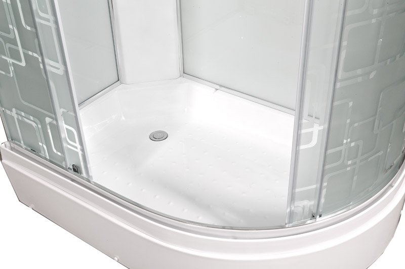 L 920 L с гидромассажем Душевая кабина DETO Серия L ЕМ2712 L с электрикой (эл.) - Вид №1