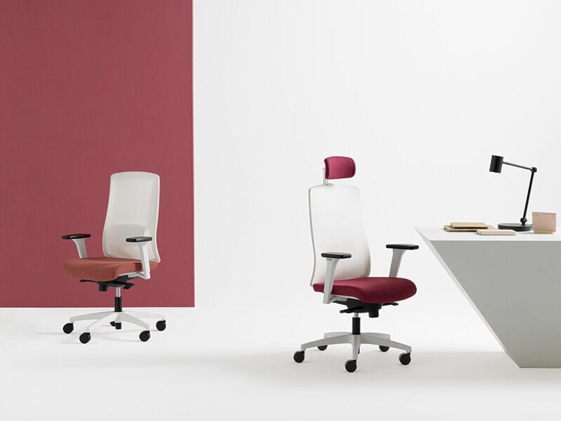 5-спицевое сетчатое вращающееся офисное кресло с подлокотниками Nahu гармония ARCH-00124218 - Вид №2