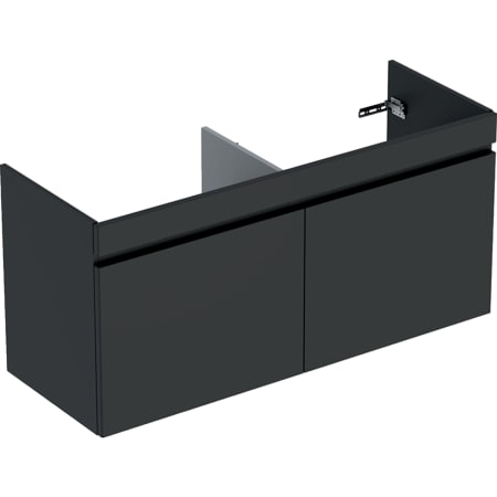 501.912.JK.1 Шкафчик для двойной раковины Geberit Renova Plan, с двумя выдвижными ящиками и двумя внутренними выдвижными ящиками Geberit  - Вид №5