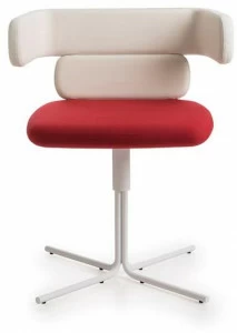 Luxy Вращающееся кресло из ткани с 4 спицами Cluster Cl4