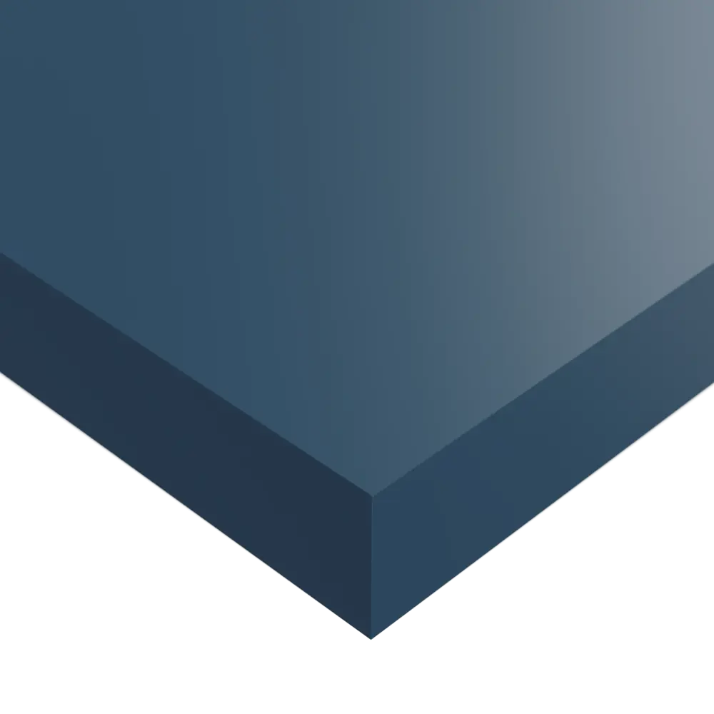 Полка настенная Spaceo Agata 23x23.5 см МДФ цвет синий STLM-2047812 - Вид №3