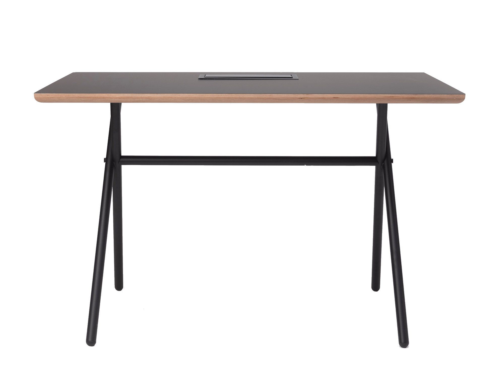 Прямоугольный стол из стали и дерева ONDARRETA Bai ARCH-00096225 - Вид №7