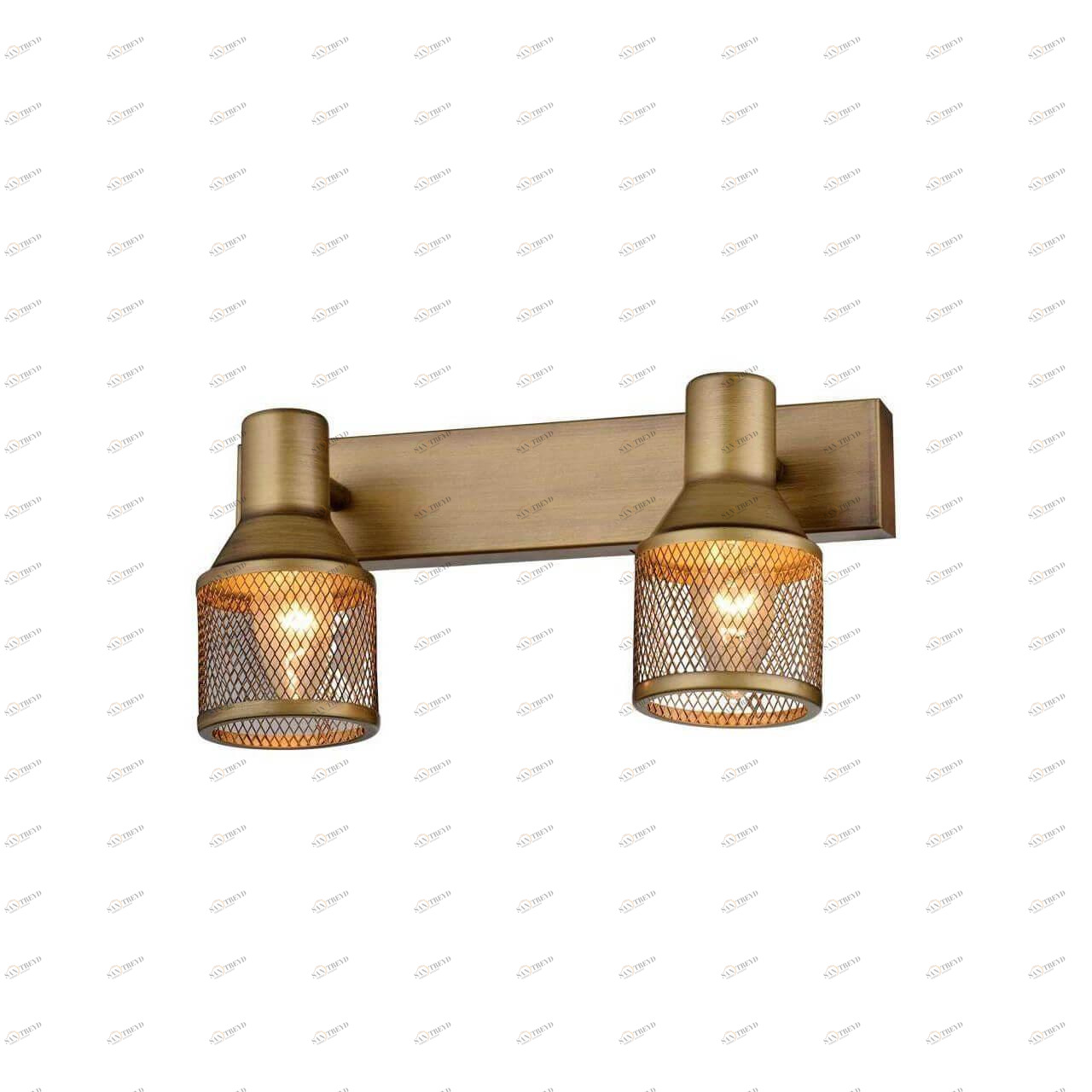 Спот настенный на 2 лампы бронзовый Silvia TL3750Y-02AB TOPLIGHT SILVIA 00-3926406 Бронза