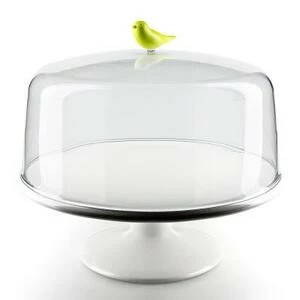 Подставка для сладостей Sweet Tweet с крышкой, большая, зеленая