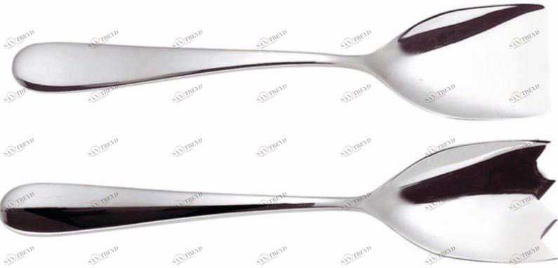 Alessi Салатный сервиз из нержавеющей стали Nuovo milano sun-id-1443972