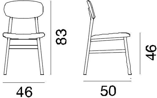 Gervasoni Стул из мягкой ткани Brick sun-id-1507448 - Вид №11