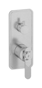 Встроенный смеситель для душа с двухходовым дивертером WE ARE IB b2310ss Brushed Nickel Bold