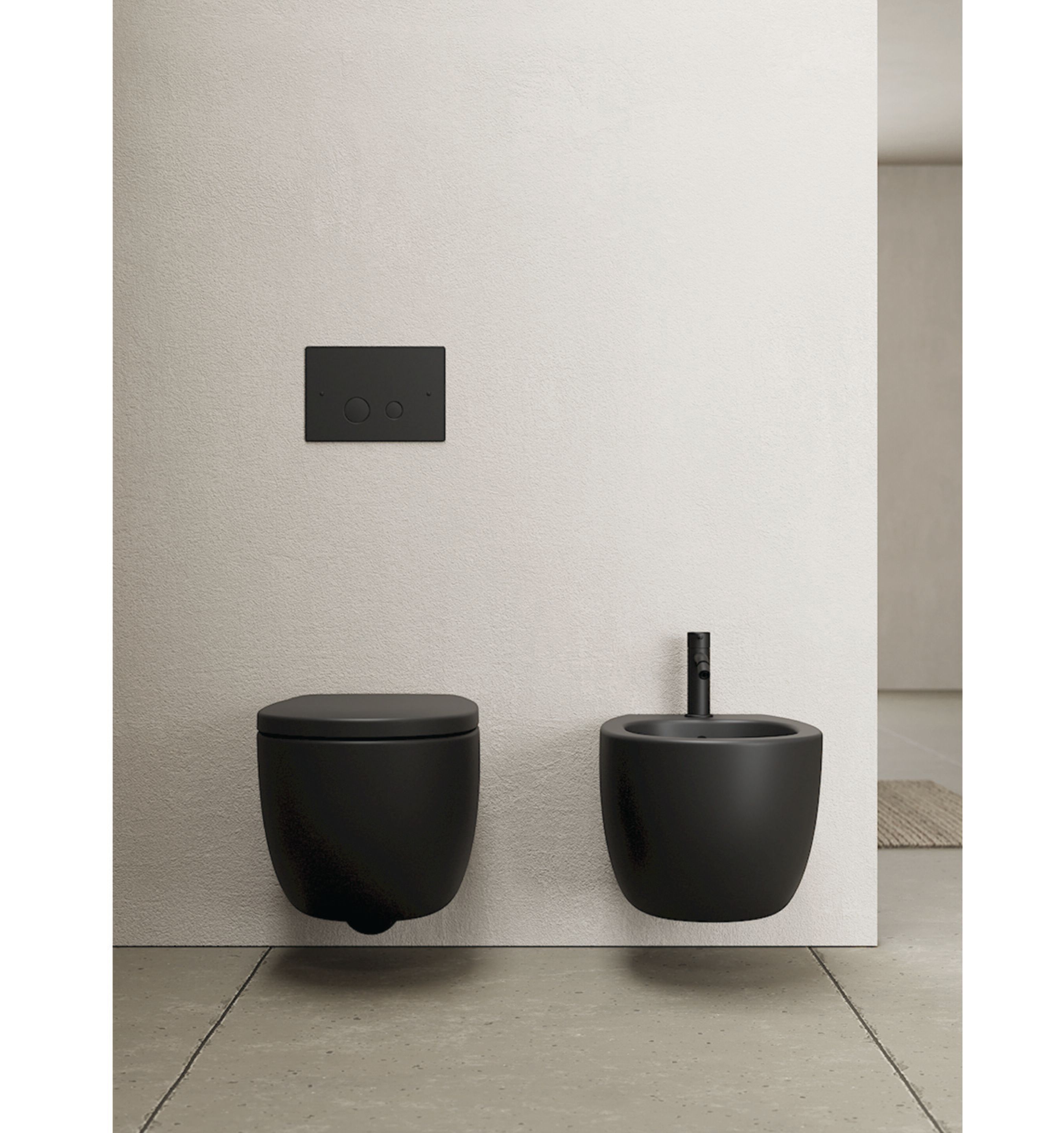 Керамический подвесной туалет без бриды Nic Milk ARCH-00072665 - Вид №4