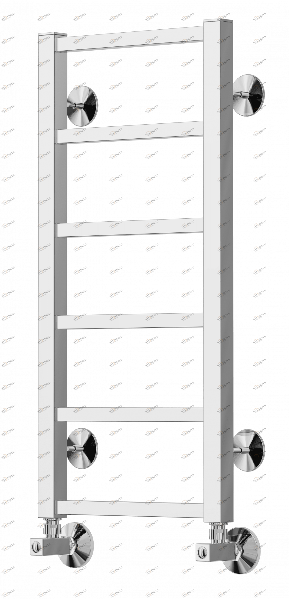 4660059582429 СТАНДАРТ Контур П6 300х700 Полотенцесушитель TERMINUS RAL 9003 матовый