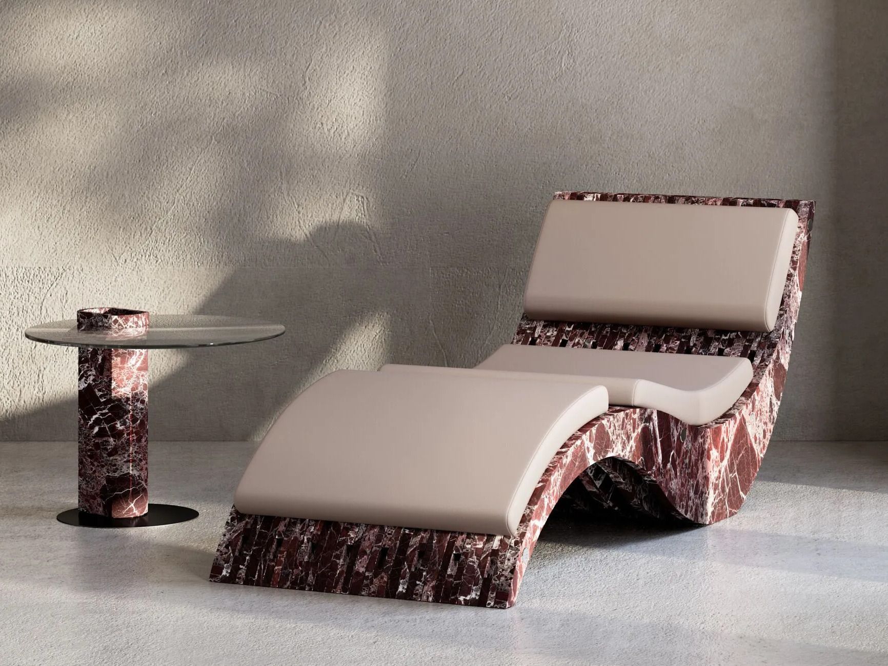 Мраморный шезлонг Marmo Arredo Horizons ARCH-00061607