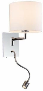 Terzo Light Регулируемый стальной светодиодный настенный светильник с гибким кронштейном  V4145900