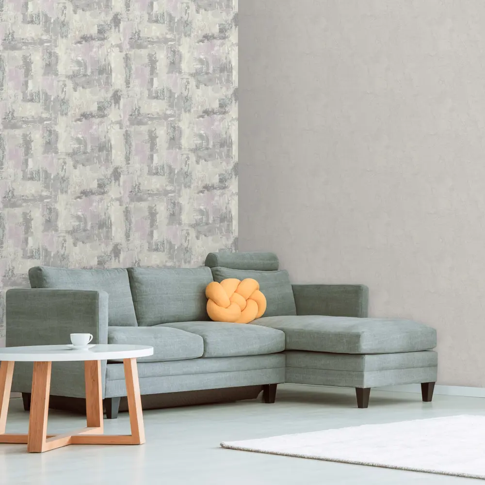 Обои флизелиновые Diamond Wall серые 1.06 м DI5057-23 STLM-2165511 - Вид №3