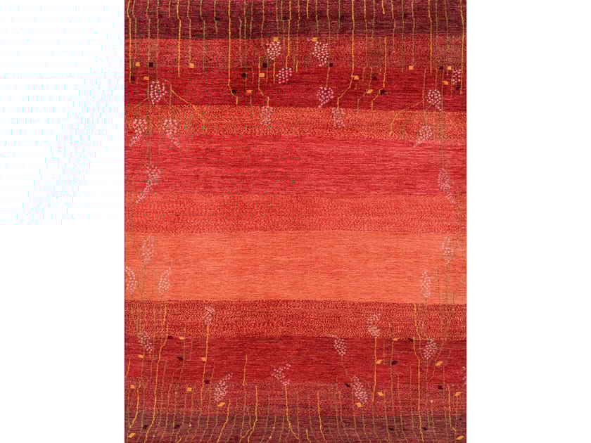 Прямоугольный шерстяной ковер Zollanvari Gabbehs Flora &amp ARCH-00008213