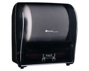 PROMO18 Диспенсер для полотенец SOLID за 100 злотых нетто при покупке 2 коробок полотенец AUTOMATIC RAB301 Merida