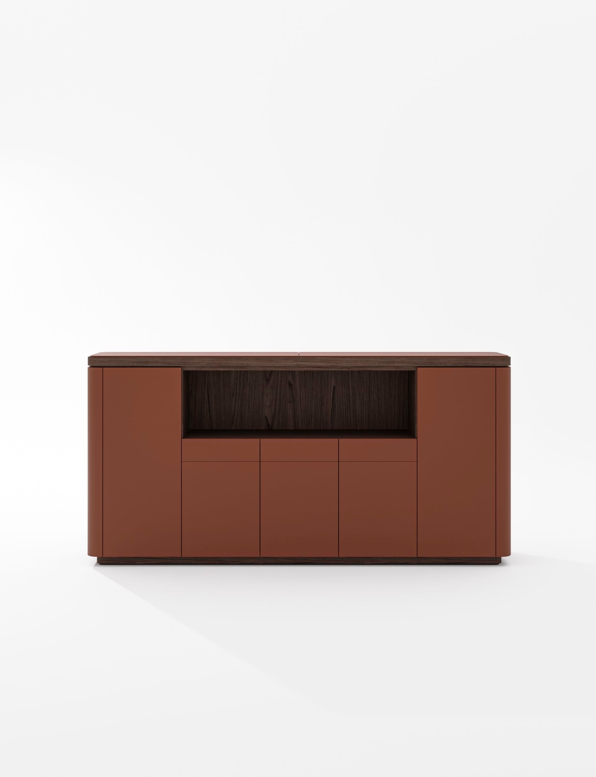 Кожаный офисный шкаф PROF Flow ARCH-00123767 - Вид №38