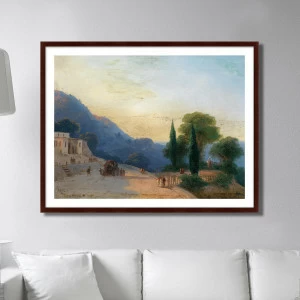 Картина: Летний день в Крыму, 1867г. КАРТИНЫ В КВАРТИРУ  264222 Разноцветный