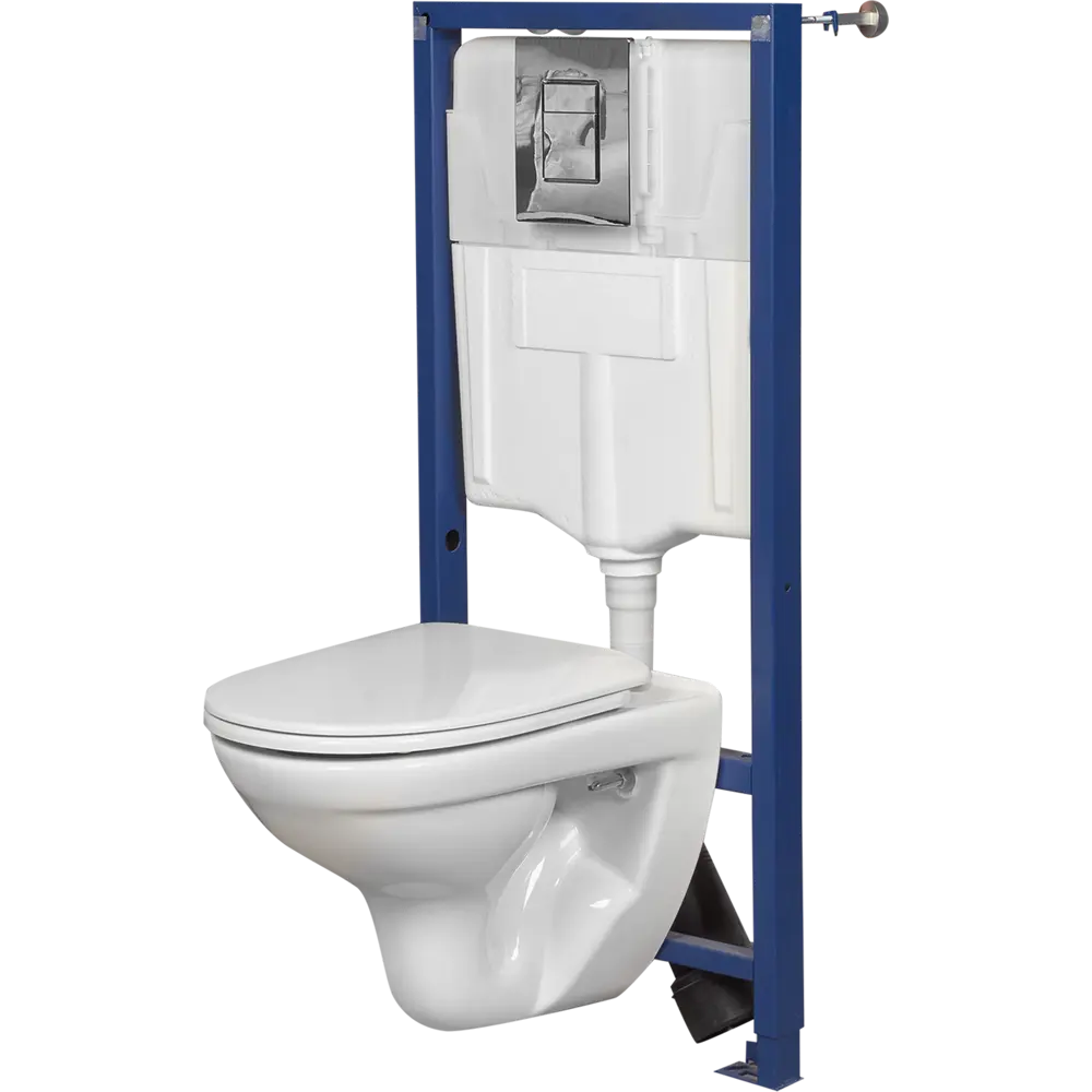 Комплект инсталляция унитаз кнопка Grohe Solido 125767 18635602 STLM-2063105