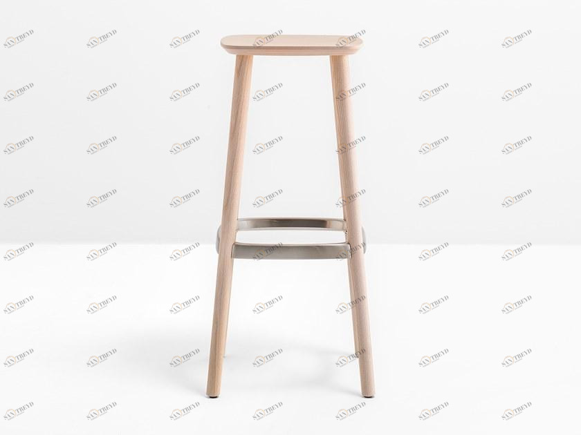 Pedrali Табурет деревянный с подставкой для ног Babila 2706