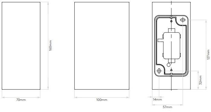 Astro Lighting Светодиодный настенный светильник для улицы из алюминия sun-id-1467708 - Вид №17