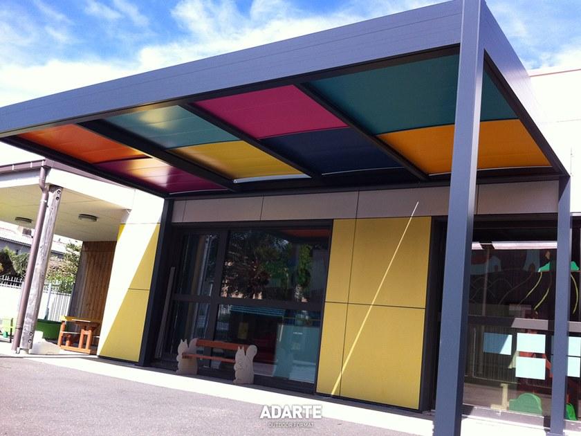 ADARTE Пергола с раздвижными алюминиевыми панелями  A501  - Вид №10