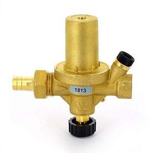 Клапан подпиточный ALOD 1/2" со штуцером с гнездом для манометра WATTS