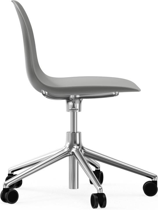 606041 Кресло Swivel 5W Gaslift Alu Grey Normann Copenhagen Form - Вид №2