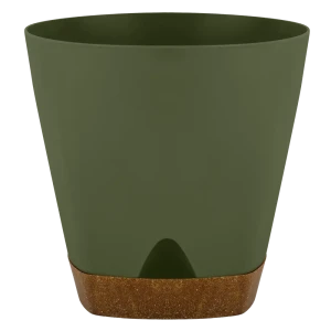 Горшок для цветов Ingreen Wood Ø25 h24.4 см v8 л пластик тайга