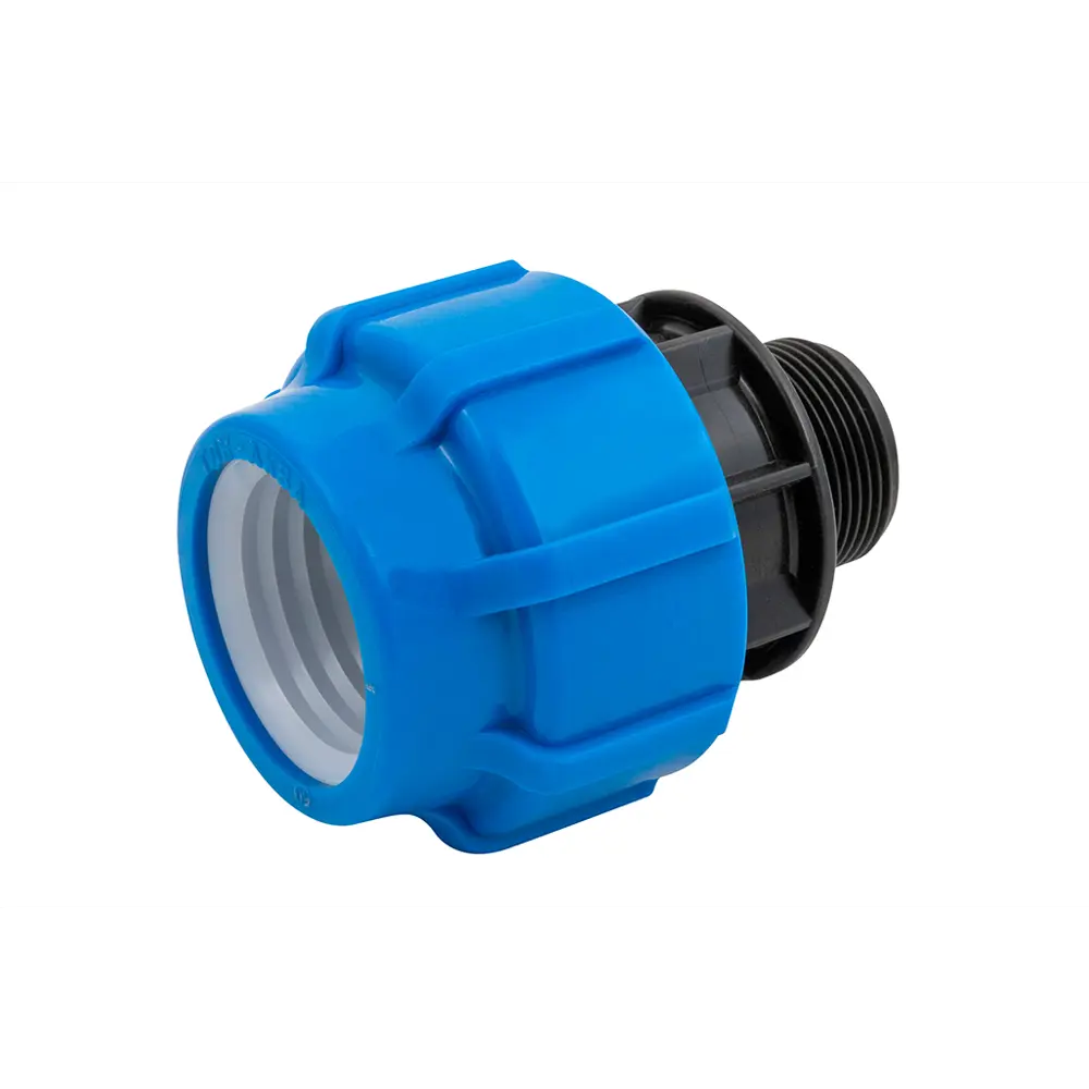 Муфта комбинированная ПНД ТПК-Аква 1 1/4"x50 мм НР 82382567 STLM-2071257 