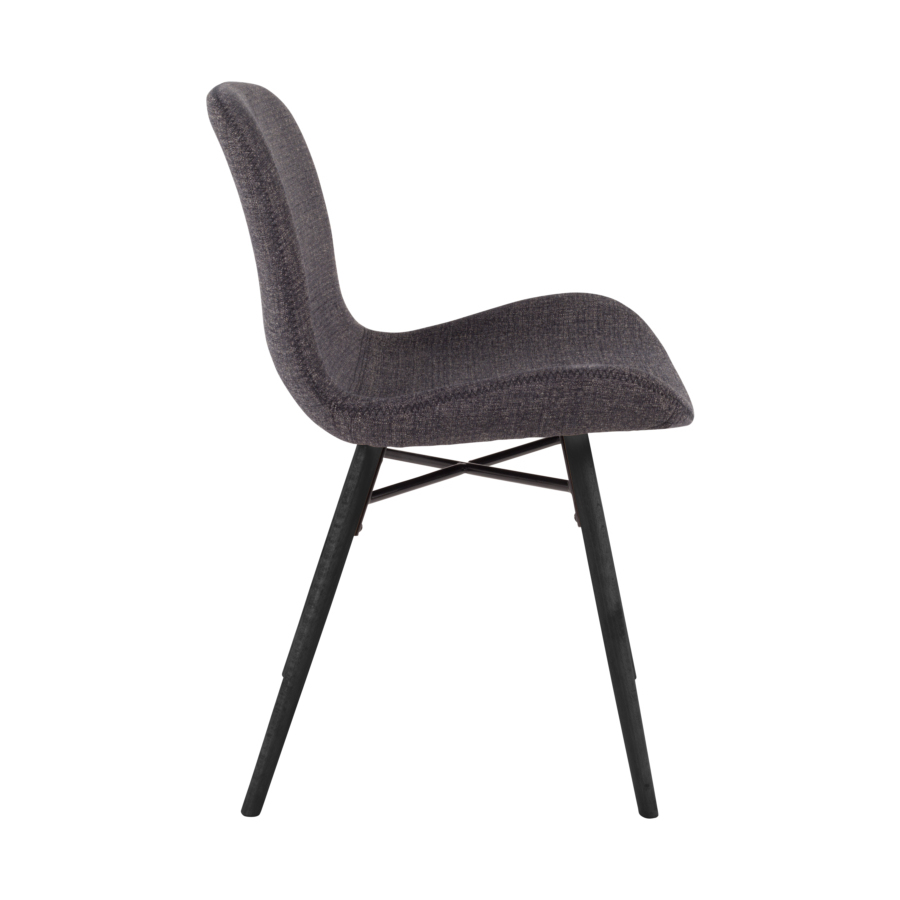 Стул Lester темно-серый White Label Living 1100335 - Вид №3