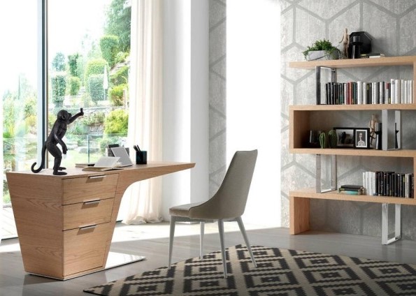 Стеллаж для книг деревянный Belleza от Angel Cerda ANGEL CERDA  149951 Бежевый  - Вид №2