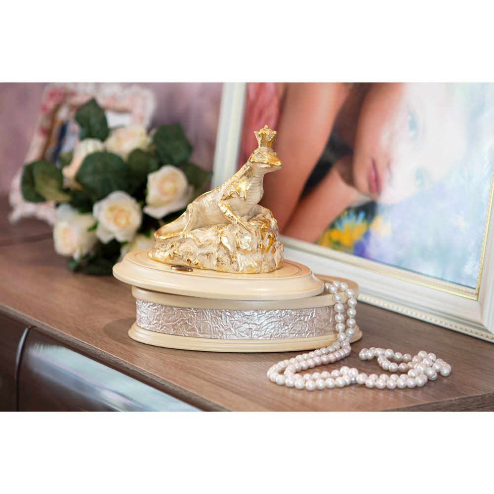 23084 Шкатулка Хозяйка Медной горы Айвори BOGACHO 4627138243190 - Вид №4