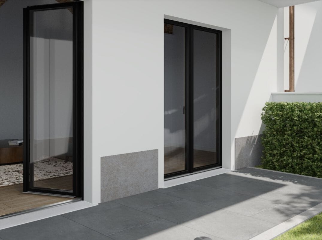 Окно с тройным остеклением из ПВХ Schulz Italia EXTREME ARCH-00072847