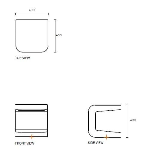 Яркий бетонный столбик SIT Flow ARCH-00020790 - Вид №1