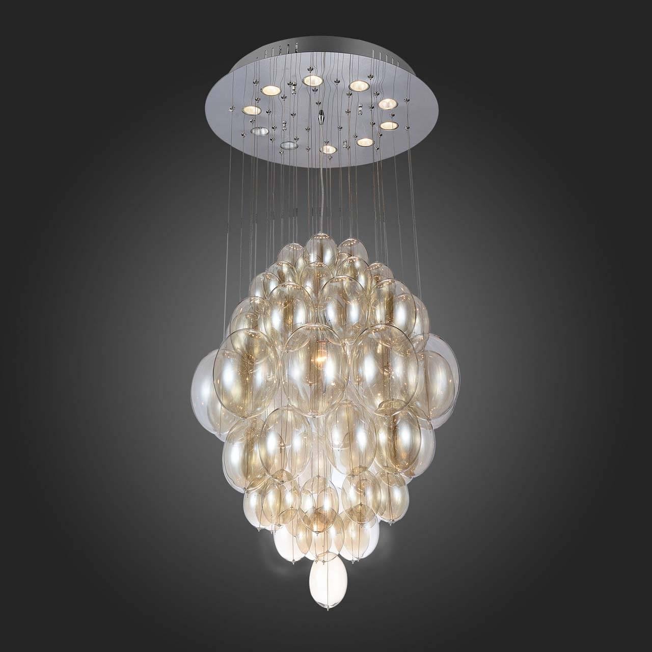 Подвесной светильник ST Luce SL SL677.203.11 ST LUCE ДИЗАЙНЕРСКИЕ, SL677 072275 Прозрачный;серебро  - Вид №2