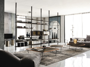 Секционный книжный шкаф