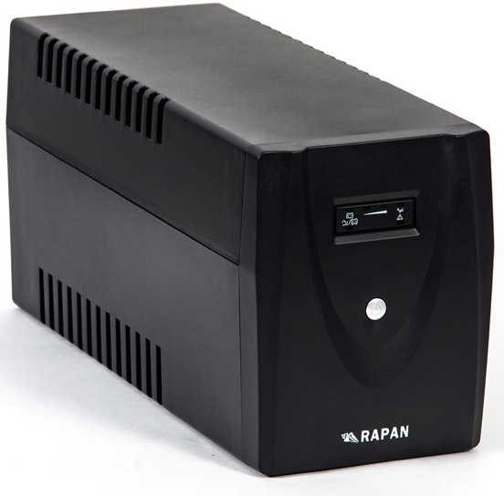 RAPAN-UPS 1500 power supply 220v 1500va / 900w meander with battery 2x7ah interactive Бастион 