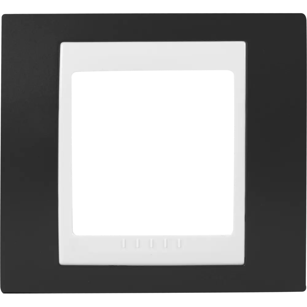 Рамка для розеток и выключателей Systeme Electric Unica 1 пост, цвет какао/белый STLM-2136289