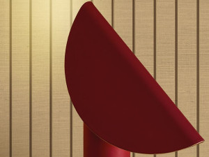 Полосатые обои из рафии