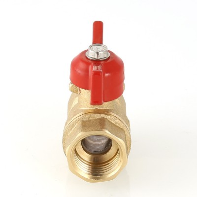 VT.122.G.04 Кран шаровой «СТАНДАРТ» с ручкой-бабочкой и внутренней резьбой Valtec 1/2"  - Вид №2