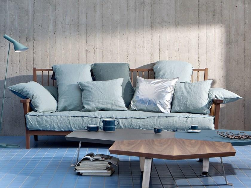 Gervasoni 3-х местный тканевый диван Gray sun-id-1396661 - Вид №3