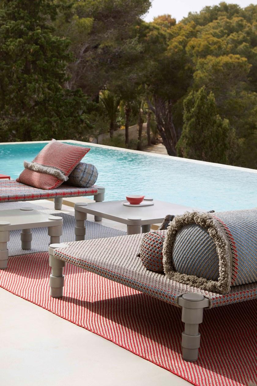 GAN Квадратный садовый стол из термо-лакированного алюминия Garden layers sun-id-1363882 - Вид №9