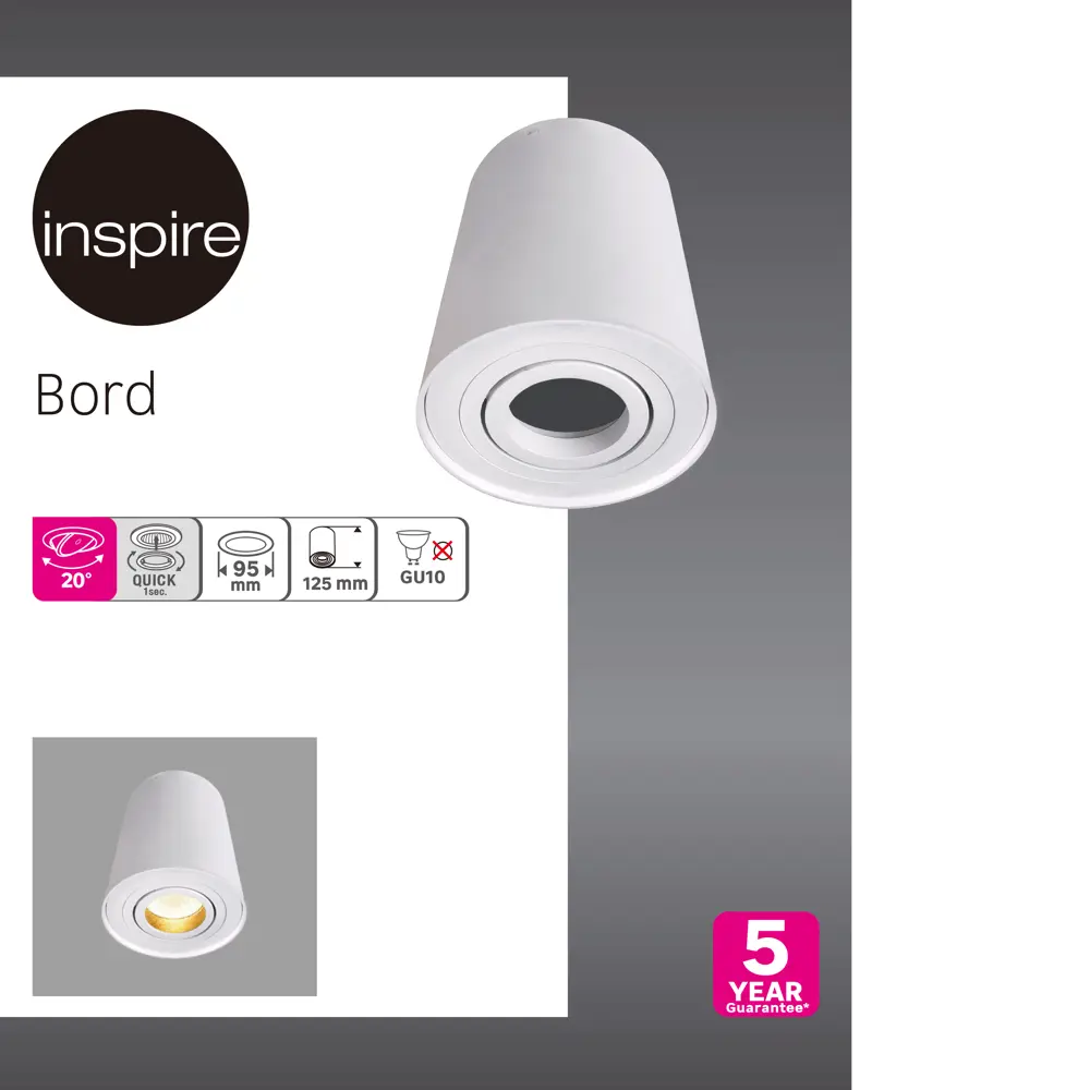 INSPIRE Bord — стильный накладной спот для современного интерьера 85323815 STLM-1347149 - Вид №4